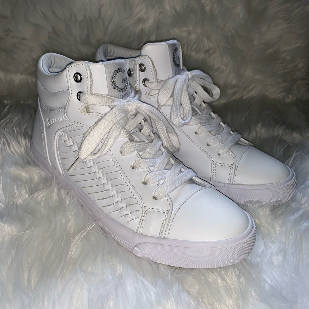 Guess Braided High Top Sneakers 7.5